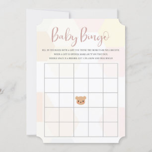 Baby shower Bingo Kaart – Baby shower Spel
