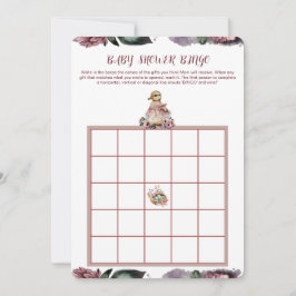 Baby shower Bingo Kaart - Schattige Duck Theme