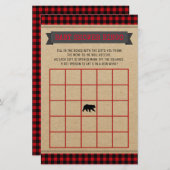 Baby shower Bingo-kaart voor boniet (Voorkant / Achterkant)