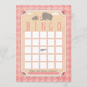 Baby shower Bingo Kaarten