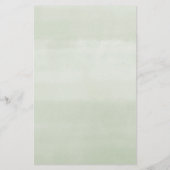 Baby shower bingo kerstvakantie groen goud (Achterkant)