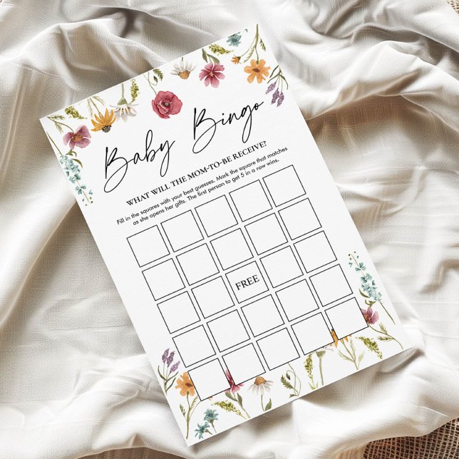 Baby shower Bingo spel (Creator heeft geüpload)