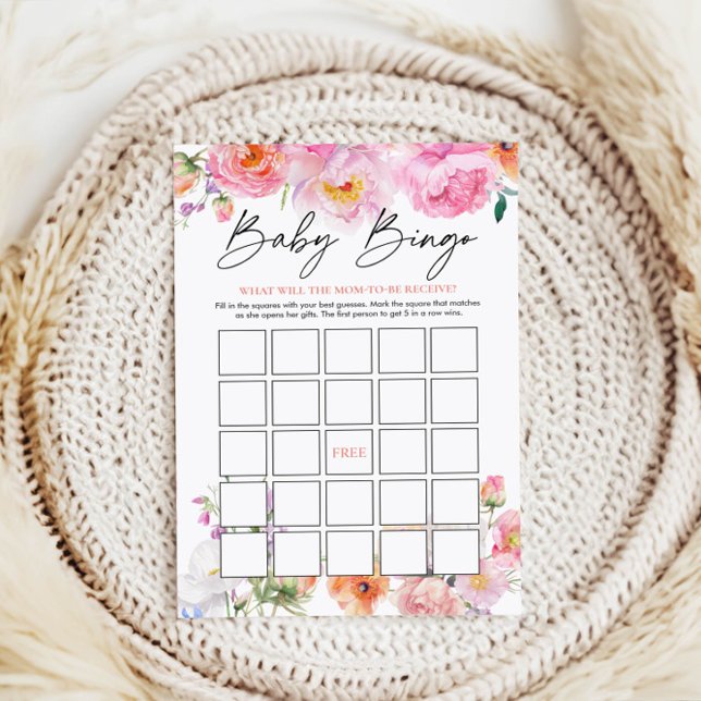 Baby shower Bingo spel (Creator heeft geüpload)