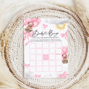 Baby shower Bingo spel, Beer Baby Bingo spel
