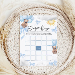 Baby shower Bingo spel, Beer Baby Bingo spel
