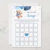 Baby shower Bingo Spel Teddy Bear Kaart (Voorkant)