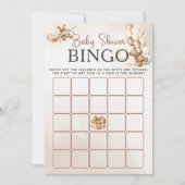 Baby shower BINGO spel We kunnen nauwelijks wachte Kaart (Voorkant)