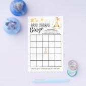 Baby shower Bingo Sweet  Giraffe Game Kaart (Enkel)