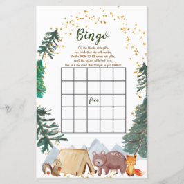 Baby shower Bingo We kunnen een klein wachten