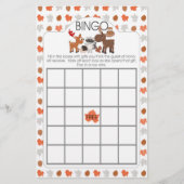 Baby shower bingo's en paardenspelletjes (Voorkant)