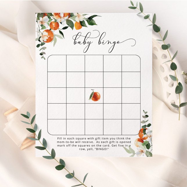 Baby shower-bingspel (Creator heeft geüpload)