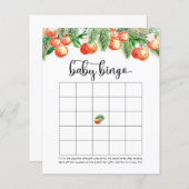 Baby shower-bingspel (Voorkant / Achterkant)