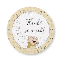 Baby shower Black en Gold Stars