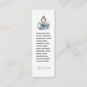 Baby shower Bladwijzer – ons volgende hoofdstuk Mini Visitekaartje (Voorkant)