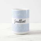 Baby shower blauw koffiemok (Center)