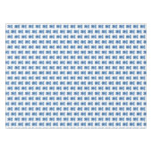 Baby shower Blauwe Olephants Tafelkleed (Voorkant (Horizontaal))