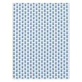 Baby shower Blauwe Olephants Tafelkleed (Voorkant)