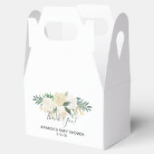 Baby shower Bloemen Bedankdoosjes (Geopend)