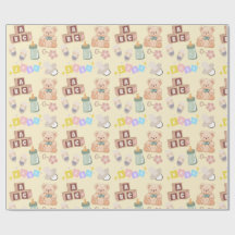 Baby Shower Blokken en Speelgoed