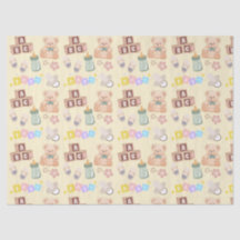 Baby Shower Blokken en Speelgoed