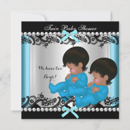 Baby shower Blue 3 Kaart