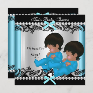 Baby shower Blue 3 Kaart