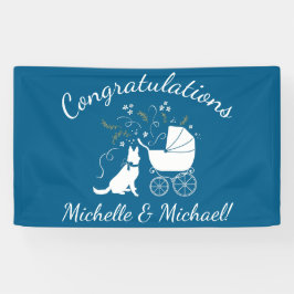 Baby shower Blue Boy Spandoek