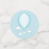 Baby shower Blue Confetti (Kleine voorkant)