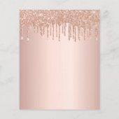 Baby shower blush roos olifant ma moeder (Achterkant)