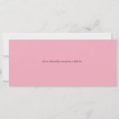 Baby shower Boarding Pass naar Parijs Kaart (Achterkant)