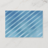 Baby shower Boek Aanvraag Licht Blauw Bow Stropdas Informatiekaartje (Achterkant)