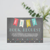baby shower Boek aanvragen Informatiekaartje (Staand voorkant)