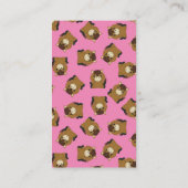 Baby shower boeken informatiekaartje (Achterkant)