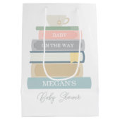Baby shower boeken medium cadeauzakje (Achterkant)