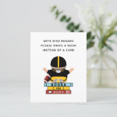 Baby shower Boeken voor Baby Enclosure Kaart (Staand voorkant)