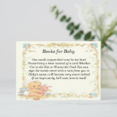  Baby shower boeken voor Baby Kaart (Staand voorkant)