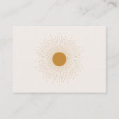 Baby shower boeken voor Baby Kaart hier komt de zo (Achterkant)