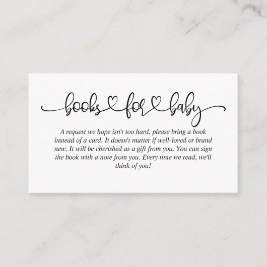 Baby shower Boeken voor Baby Pink Cloud Deer Informatiekaartje (Voorkant)