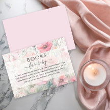 Baby Shower Boeken voor Baby Romantische Wilde Blo