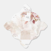 Baby shower Boho Pampas Grass Dried Flowers Bedankdoosjes (Uitgevouwen)