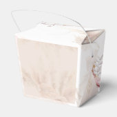 Baby shower Boho Pampas Grass Dried Flowers Bedankdoosjes (Achterkant)