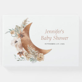 Baby shower Boho Terracotta Guest Book Gastenboek