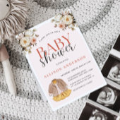 Baby shower Boho Wasserij Kaart