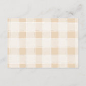 Baby shower Book Club Theme Diapper Raffle Informatiekaartje (Achterkant)