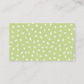 Baby shower Book Enclosure Card | Safari Informatiekaartje (Achterkant)