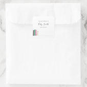 Baby shower Bookplate Sticker (Tas)