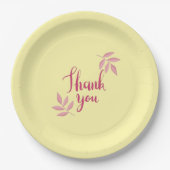 baby shower bord (Voorkant)