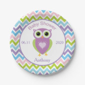 Baby shower Bord (Voorkant)