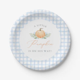 Baby shower Bord   Een beetje pompoen