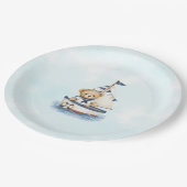 Baby Shower Bord 'Kleine Zeiler' (Gekanteld)